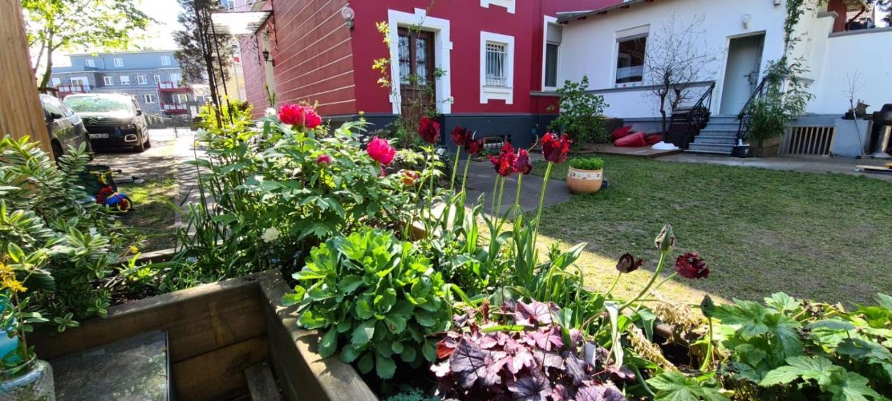 Fewo Garten - Eigener Eingang- Wlan-Parkplatz,Netflix, Terrasse,Doppelbett Und Schlafcouch Oberhausen  Esterno foto